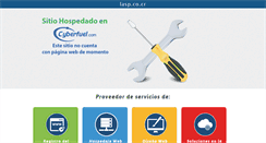 Desktop Screenshot of lasp.co.cr