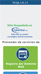 Mobile Screenshot of lasp.co.cr