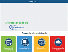 Tablet Screenshot of lasp.co.cr